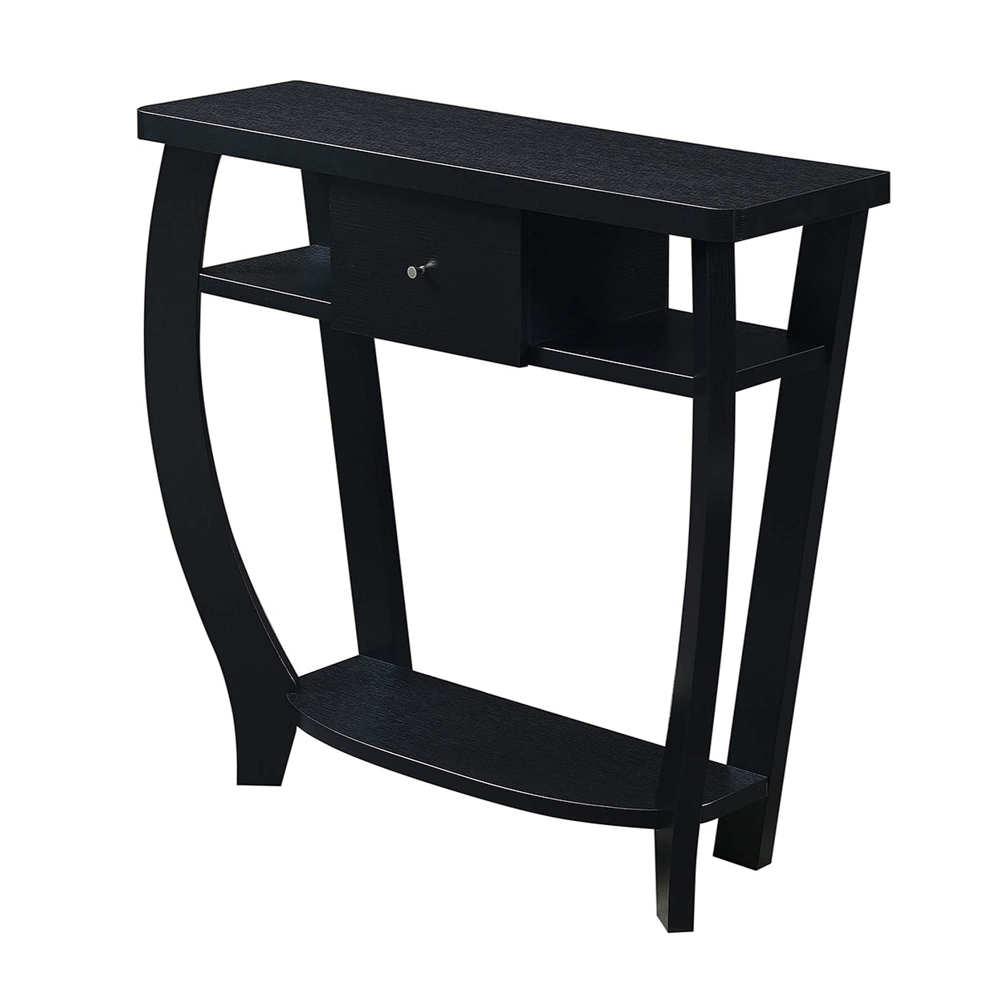 Ergode Newport 1-Drawer Dorchester Console Table with Shelf - Entryway, Living Room & Hallway Furniture for Home Decor