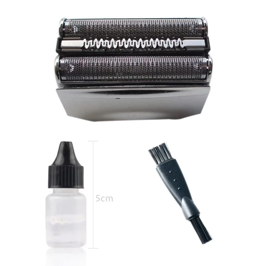 Braun Series 7 70S Replacement Foil & Cutter Cartridge with Razor Oil & Brush - For Smooth Shaving at Home/Travel