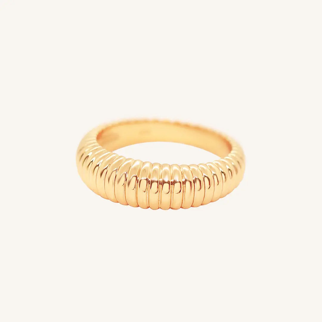 Louis Vuitton Inspired Silver Plated Ring for Women - Elegant Fashion Jewelry Gift for Birthday, Anniversary & Valentine's Day | Perfect for Parties, Date Nights & Special Occasions