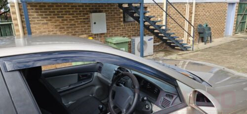 Weather Shields for KIA Cerato LD Sedan 2004-2008 - Rain Guards & Window Deflectors - Perfect for All-Weather Protection & Noise Reduction While Driving