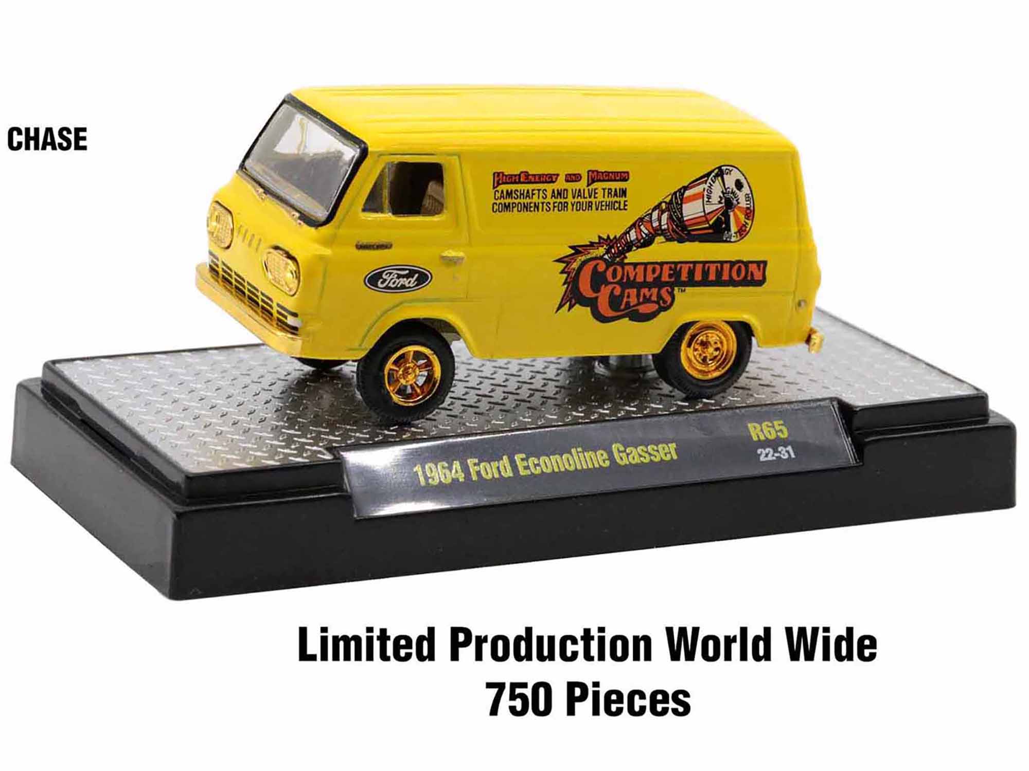 Limited Edition M2 Machines Detroit Muscle 1/64 Diecast Model Cars Set of 6 in Display Cases - Collectible Diecast Cars for Display, Gift Giving & Car Enthusiasts