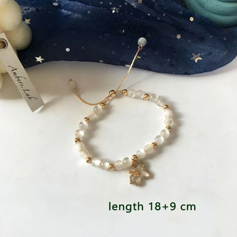 Japanese Style Bracelet - Handmade Beaded Adjustable Wristband for Women, Men - Perfect for Yoga, Meditation & Boho Fashion Accessories