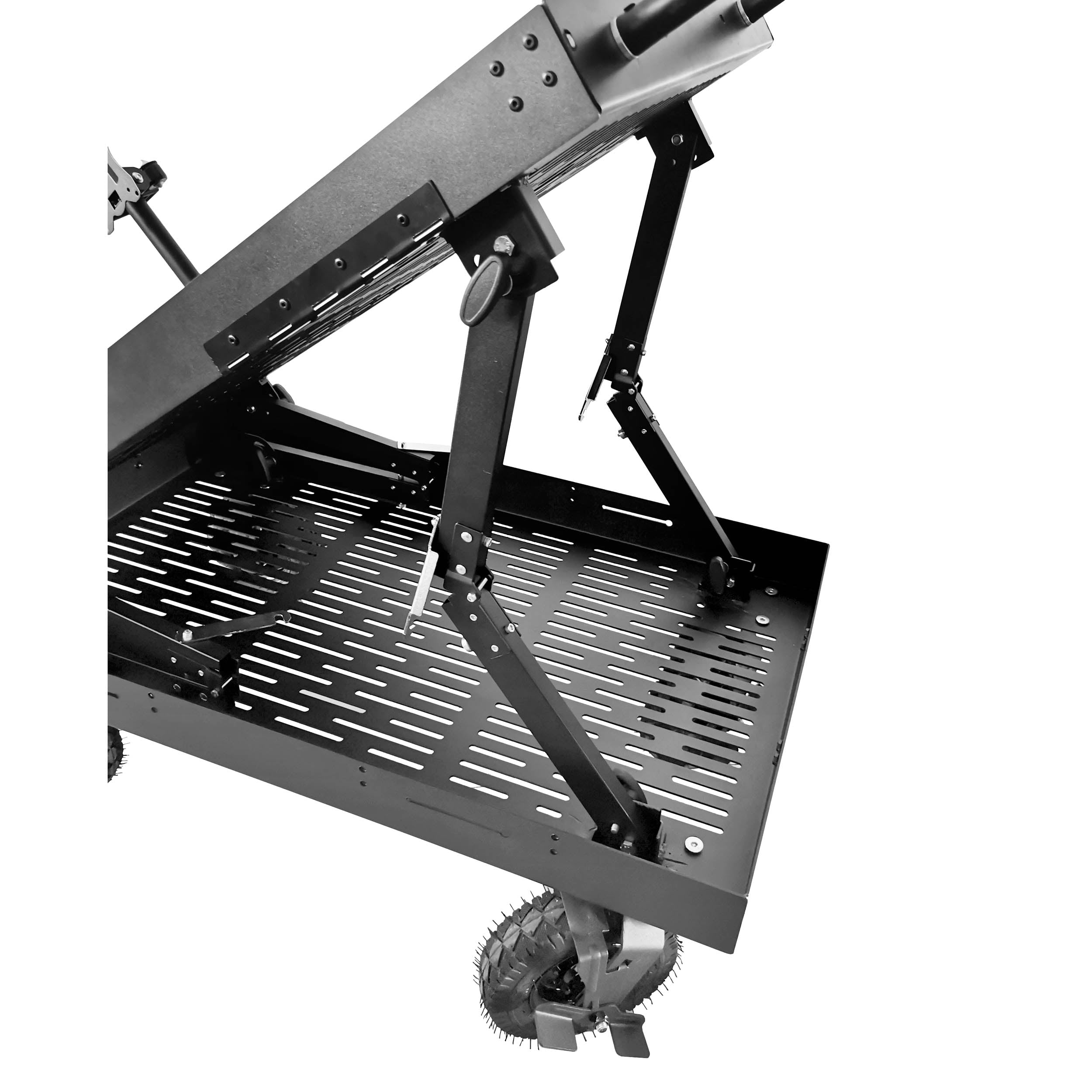 Heavy Duty Foldable Video Production Cart - Portable Studio Equipment for Filmmaking, Live Streaming & Photography | Perfect for On-Set, Events & Content Creation