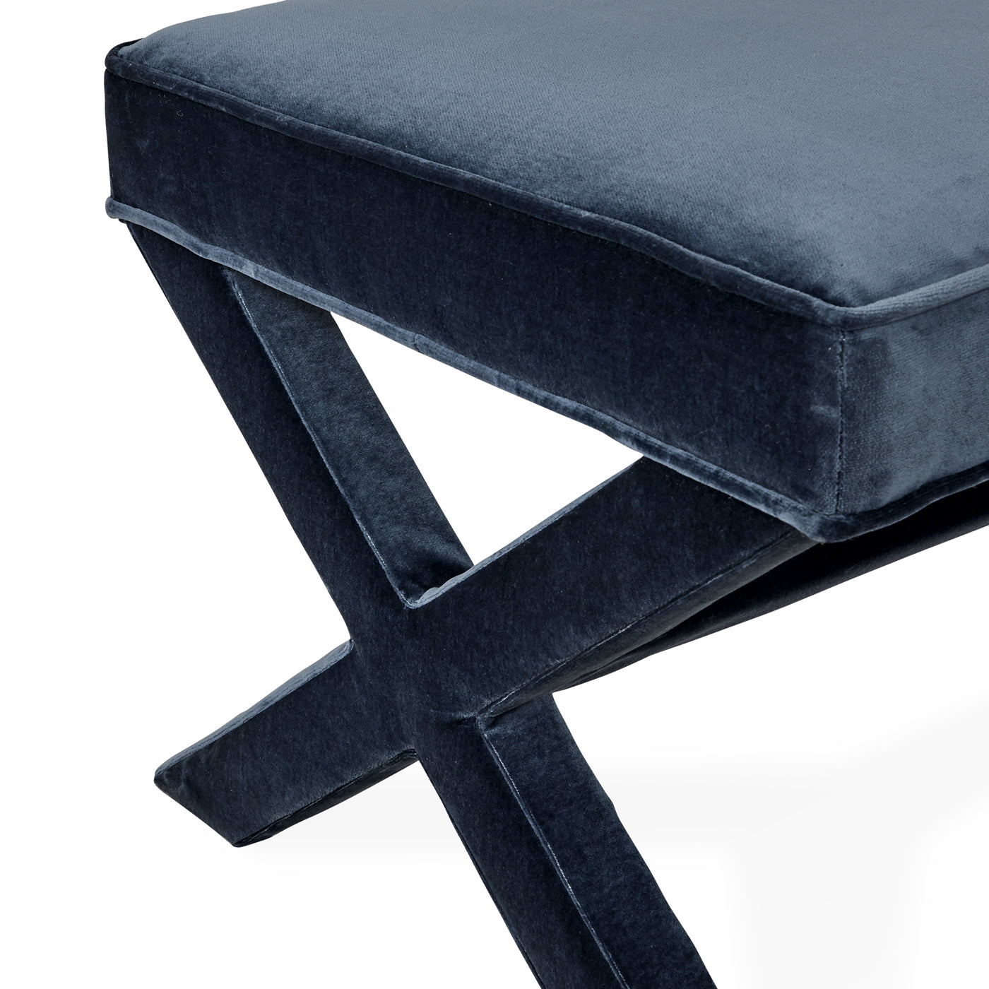 Double X Bench - Sturdy and Stylish Outdoor/Indoor Wooden Bench for Patio, Garden, or Living Room - Perfect for Relaxing, Lounging, and Decorating Your Space
