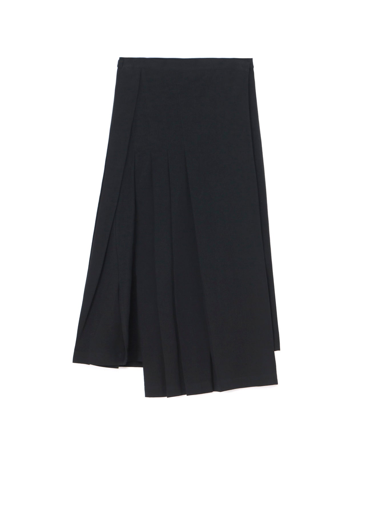 Stylish Cotton Twill Wrap Skirt with Pleated Design - Perfect for Casual Outfits, Office Wear & Summer Dresses