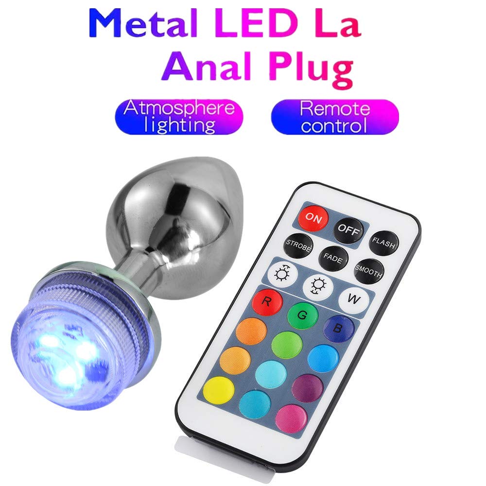 Metal Jewelry Anal Plug - Unisex Sex Toy for Beginners & Advanced