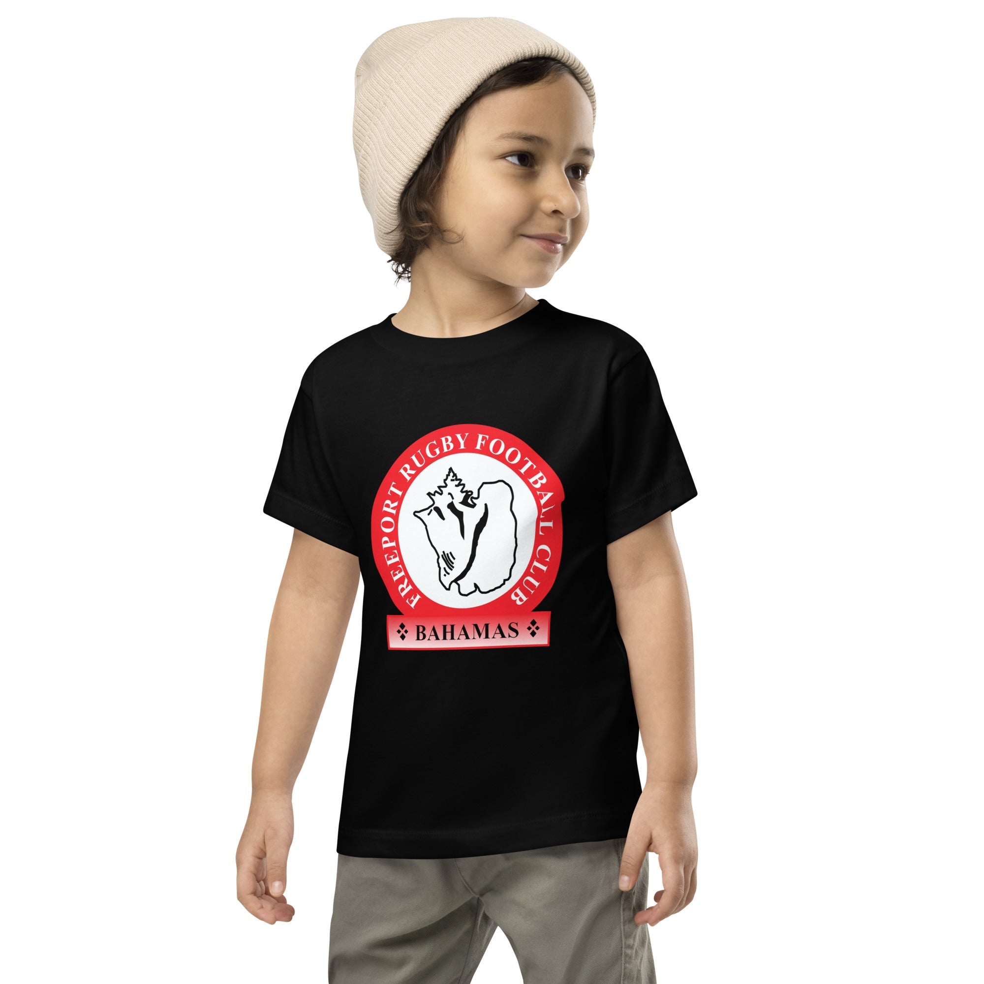Freeport RFC Toddler T-Shirt - Soft Cotton Short Sleeve Tee for Boys & Girls - Perfect for Playdates, Daycare & Family Outings