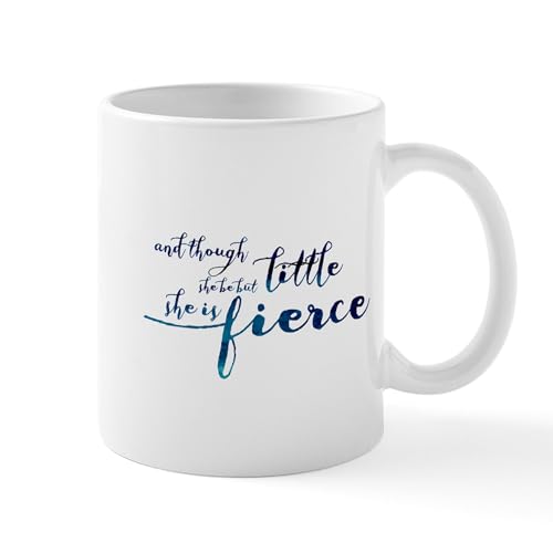 White - She Is Fierce Mug