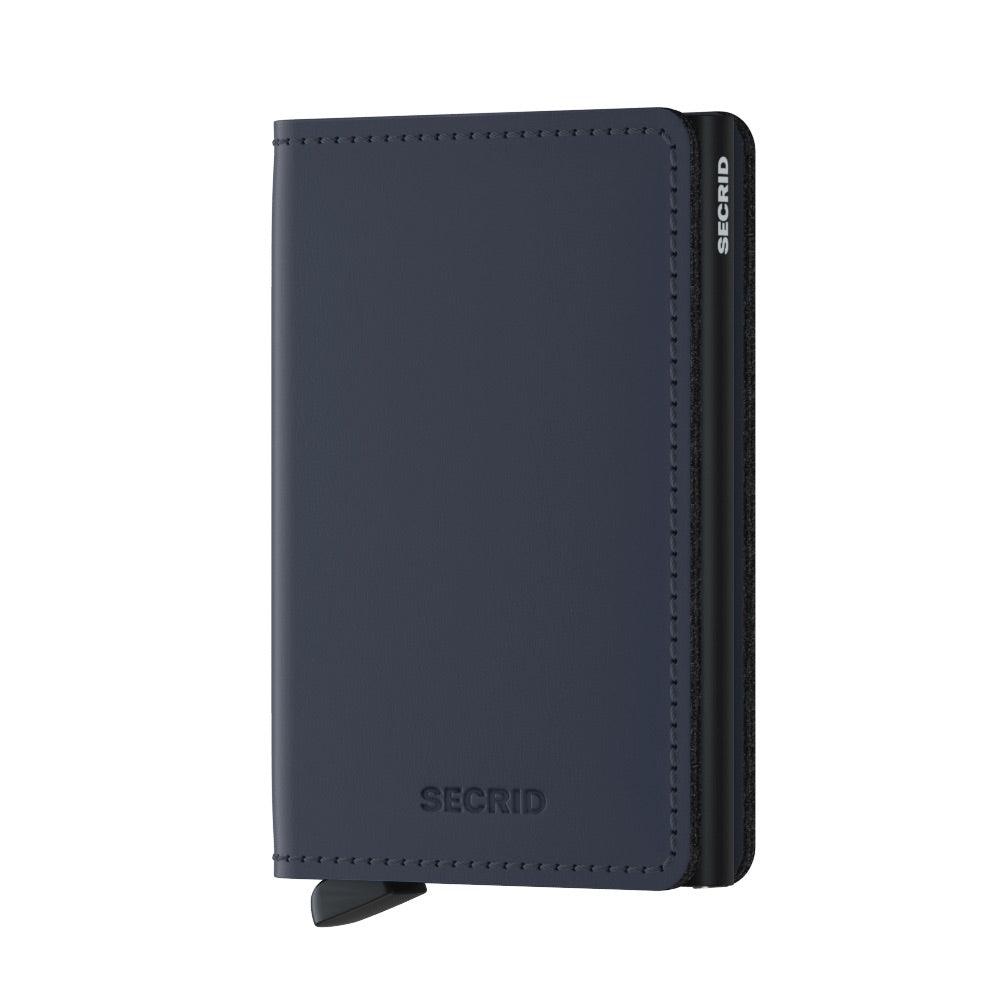 Secrid Matte Slim Wallet - RFID Blocking Minimalist Card Holder for Men & Women - Perfect for Travel, Business & Everyday Use