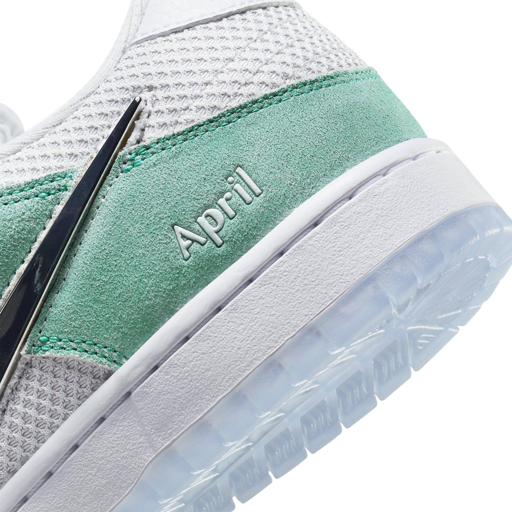 April Skateboards x Nike SB Dunk Low Turbo Green Skate Shoes - Limited Edition Sneakers for Streetwear & Skateboarding Enthusiasts - Perfect for Casual Wear, Skateboarding, and Sneaker Collecting