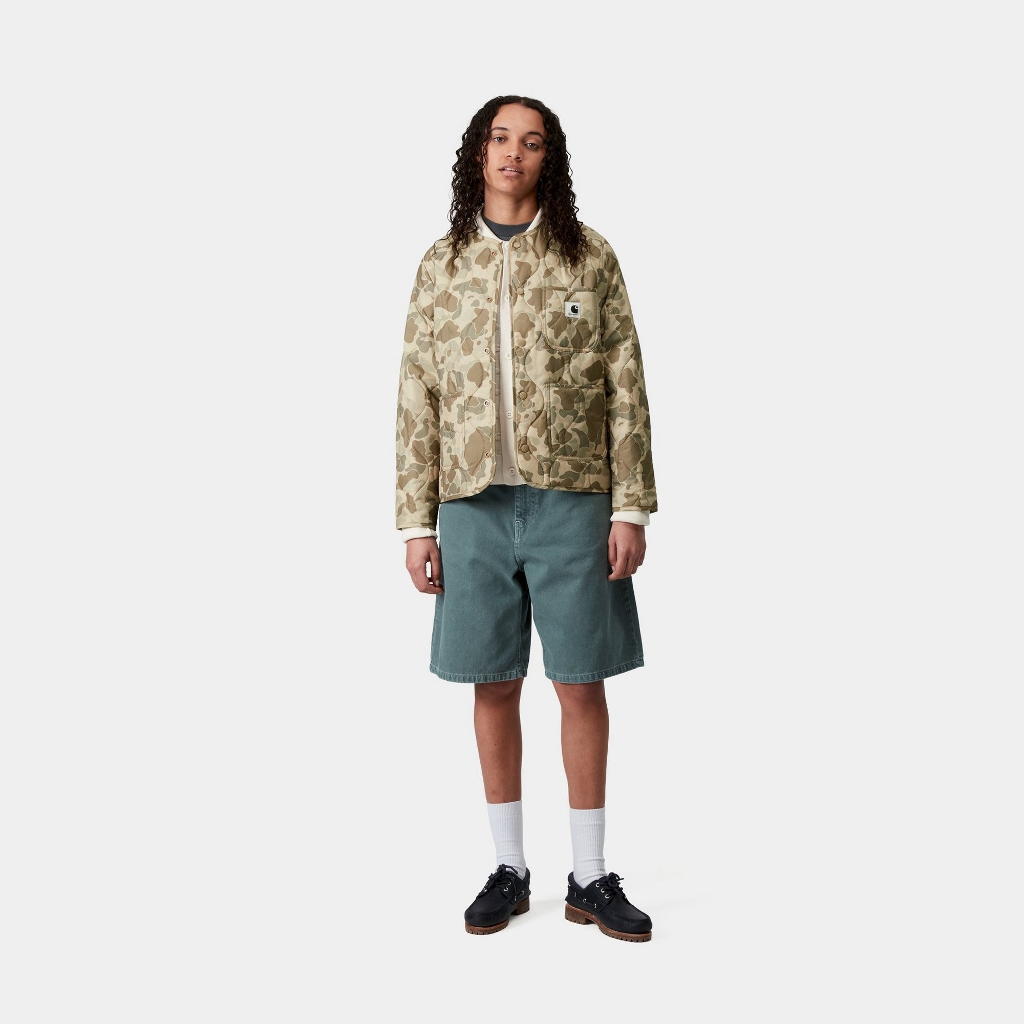 Women's Skyler Liner Jacket - Desert Duck Camo Waterproof Hunting Jacket for Outdoor Adventures, Camping & Hiking