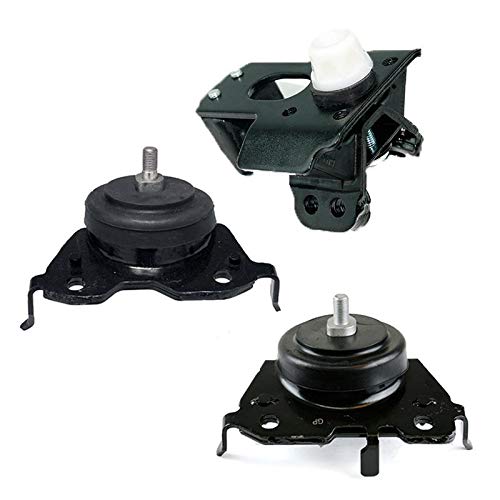 2010-2012 Toyota Sequoia 4.6L RWD Auto Engine & Transmission Mount Set (3-Piece) - A62092, A4267, A62047, K2344 - Replacement Motor Mounts for Smooth Ride & Reduced Vibration - Perfect for Off-Roading, Towing & Daily Driving