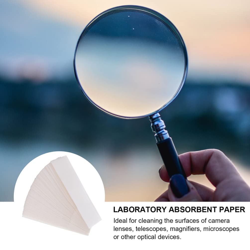 1 Set Absorbent Laboratory Paper Strips for Science Experiments - Blotting Paper, Dust Removal, Chemistry Lab Equipment - Perfect for Absorbing Experiments, Classroom Labs & Research