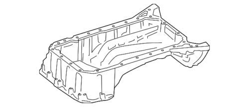 Genuine Mercedes-Benz Oil Pan 276-010-51-12 - Replacement Engine Oil Pan for Mercedes-Benz Models - Perfect for DIY Auto Repair & Maintenance