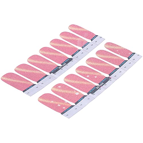 Non-Toxic Glitter Nail Polish Decals - Fashionable DIY Nail Art Stickers for Women & Teens | Safe for Home, Party & Special Occasion Nail Designs