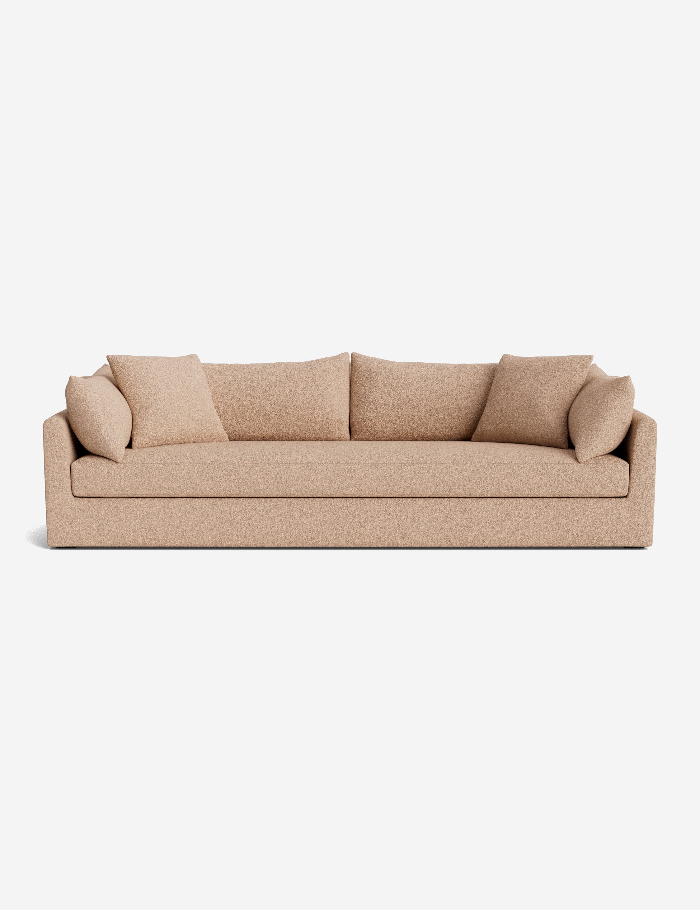Cashel Sofa - Modern Comfortable Sectional Couch for Living Room, Lounge & Family Room - Soft Fabric Upholstery with Sturdy Frame - Perfect for Relaxing, Entertaining & Movie Nights