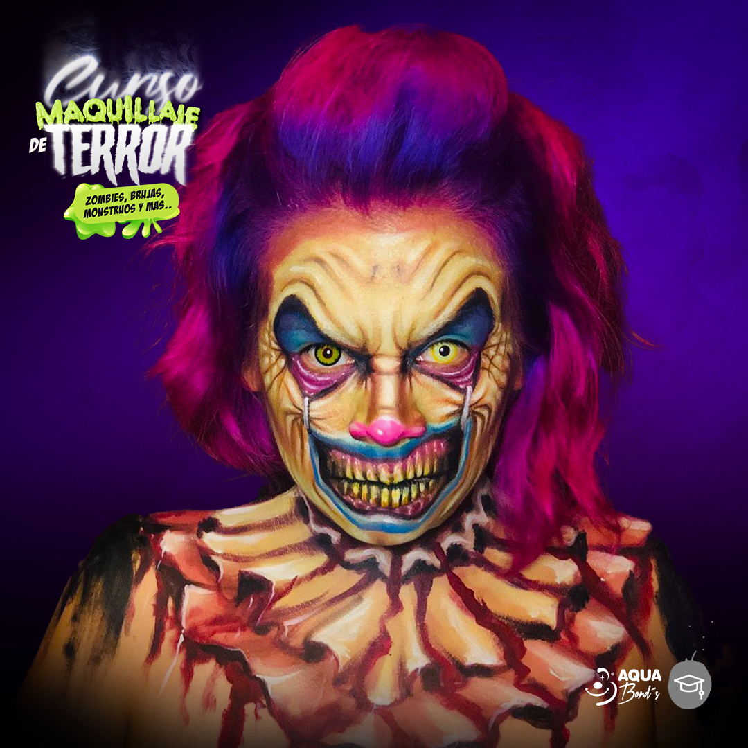 Online Horror Makeup Course: Zombies, Monsters & More - June 23-25 | SFX Makeup Tutorials for Halloween, Cosplay & Film