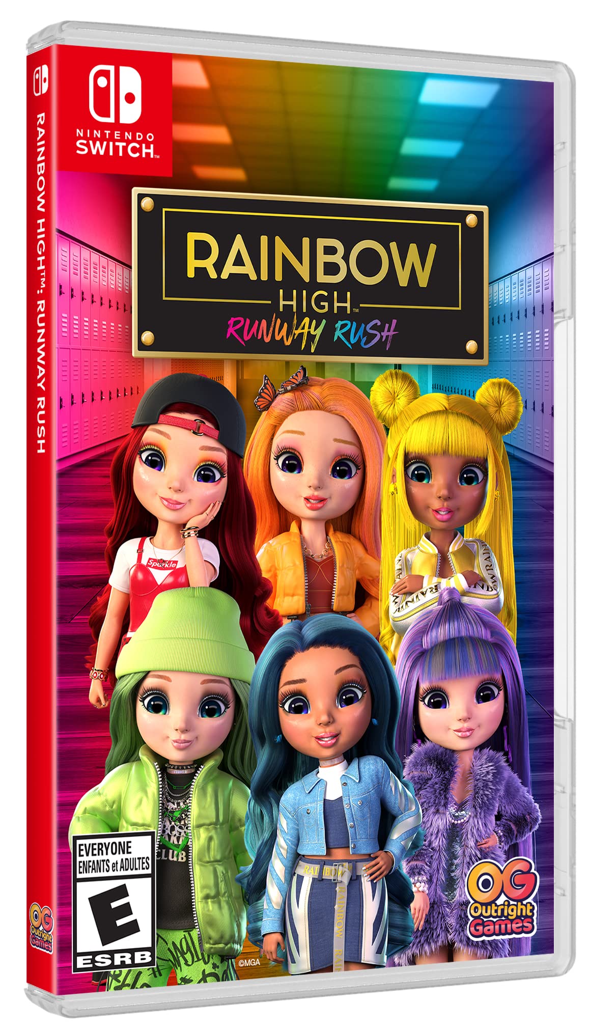 Rainbow High™: Runway Rush - Fashion Game for Girls - Nintendo Switch Game for Kids & Teens - Dress Up, Style & Compete in Fashion Shows