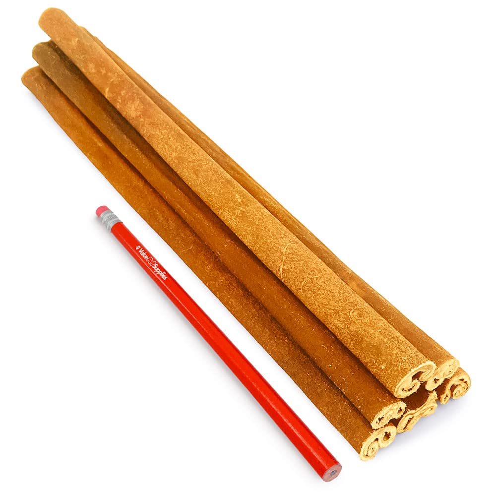 ValueBull USA Natural Collagen Sticks for Dogs - Healthy Bully Sticks & Rawhide Alternative (7-12 Inch, 2 Pound) | Single Ingredient, Long-Lasting Dog Chews for Hip & Joint Support, Skin & Coat Health | Perfect for Training, Teething & Dental Care