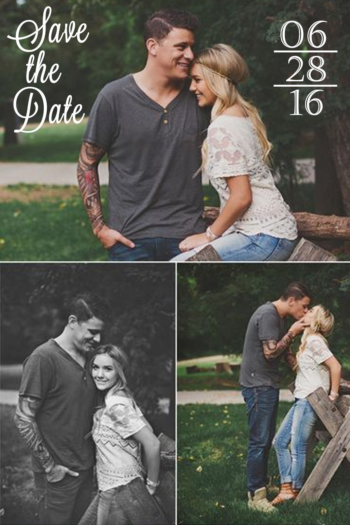 Custom Save the Date Magnets for Weddings - Elegant Wedding Invitation Magnets - Free Shipping - Perfect for Save the Date Cards, Bridal Showers & Anniversary Announcements