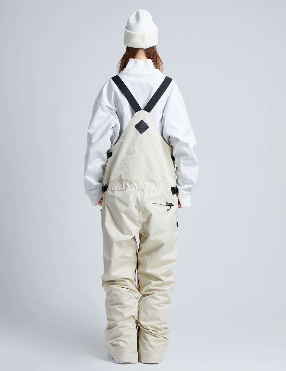 Waterproof Ski Bib Overalls for Men & Women - Insulated Windproof Snow Pants for Skiing, Snowboarding & Outdoor Winter Activities