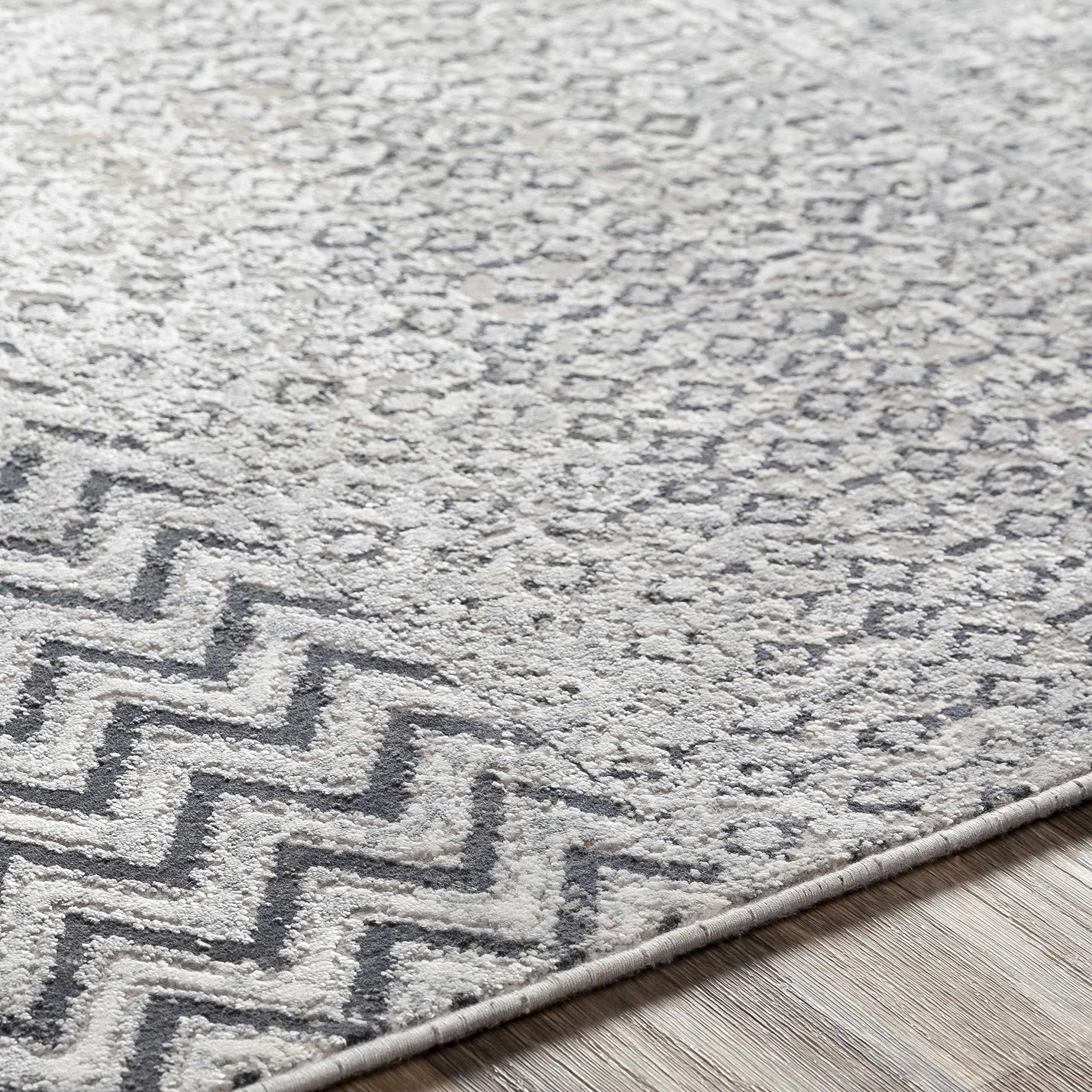 Modern Gray Hauteloom Rombauer Area Rug 6'9