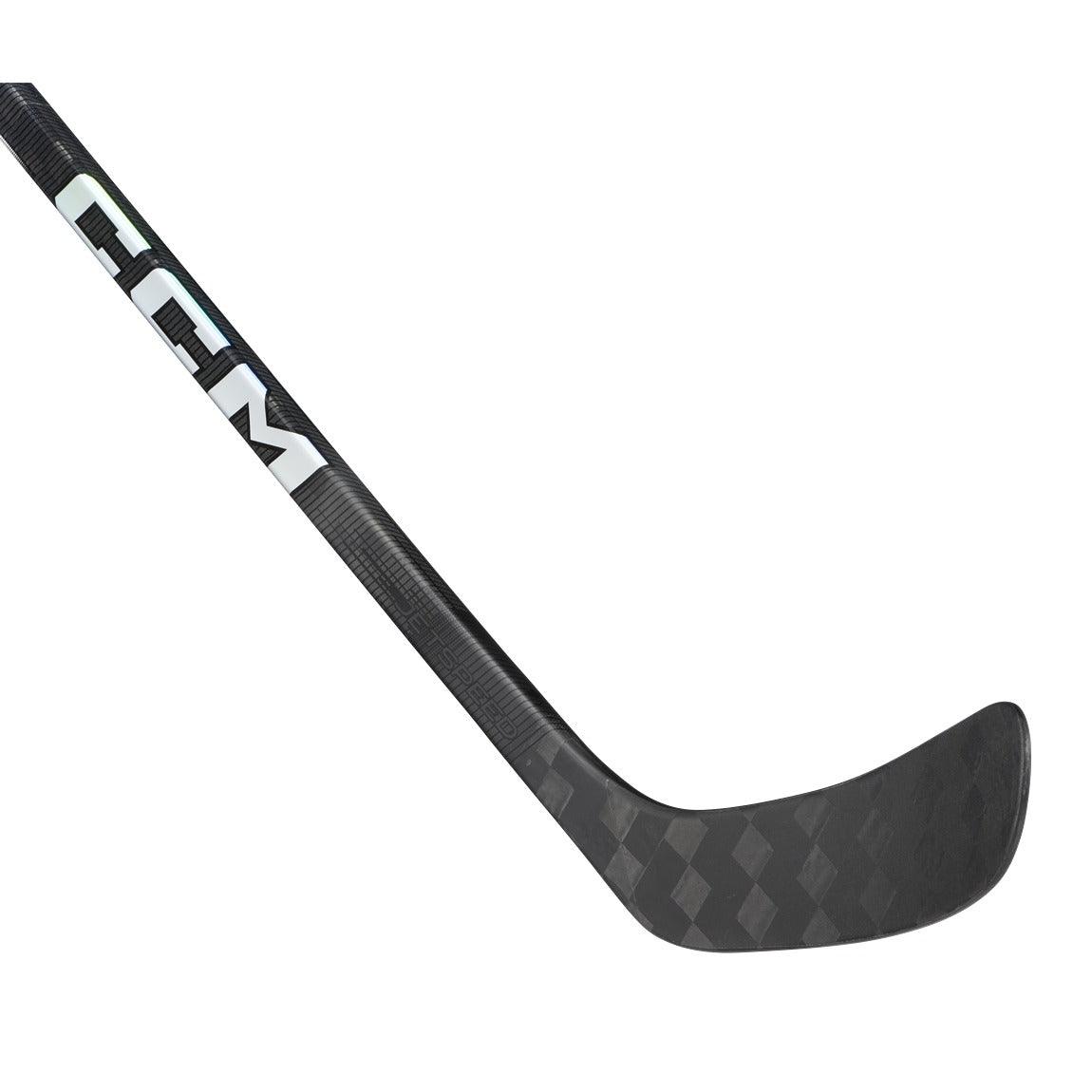 CCM Jetspeed FT6 Pro Intermediate Hockey Stick - Green - High-Performance Ice Hockey Stick for Speed & Control - Perfect for Competitive Play & Training