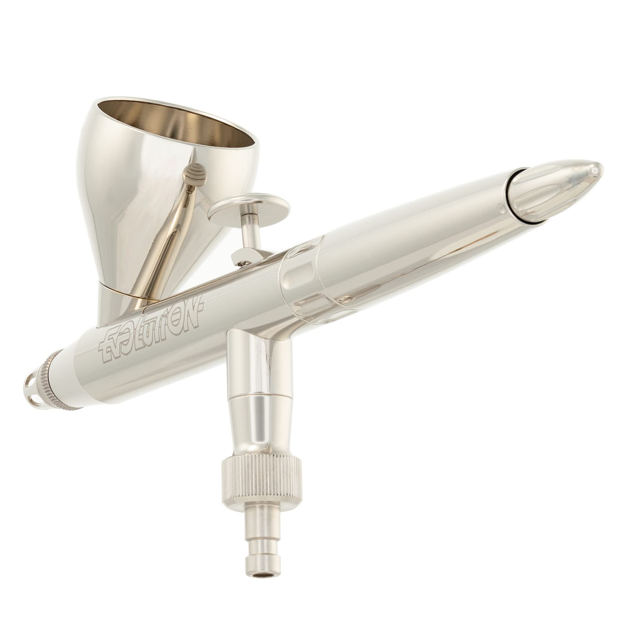 Professional Airbrush Kit – German-Engineered Gravity Feed Airbrush Gun with 0.2mm & 0.4mm Nozzles – Harder & Steenbeck Self-Centering Nozzle Painting Set – Perfect for Model Painting, Cake Decorating & Automotive Art