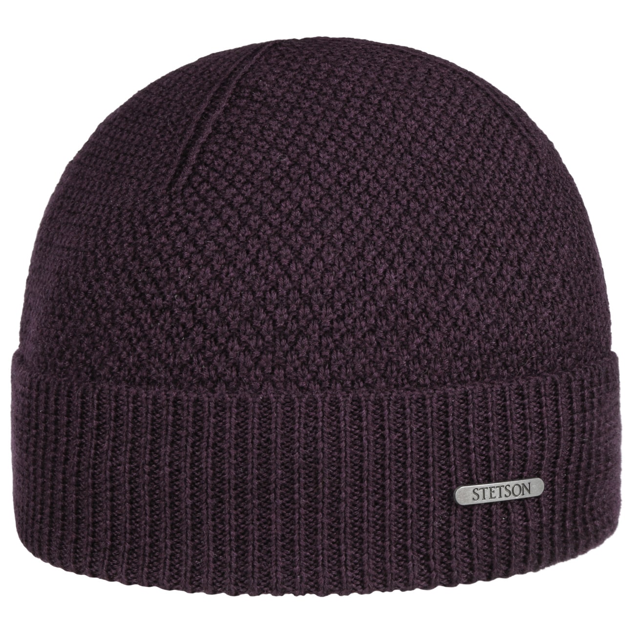 Stetson Rodrick Merino Wool Knit Hat for Men - Soft & Warm Winter Beanie for Outdoor Activities, Skiing & Hiking
