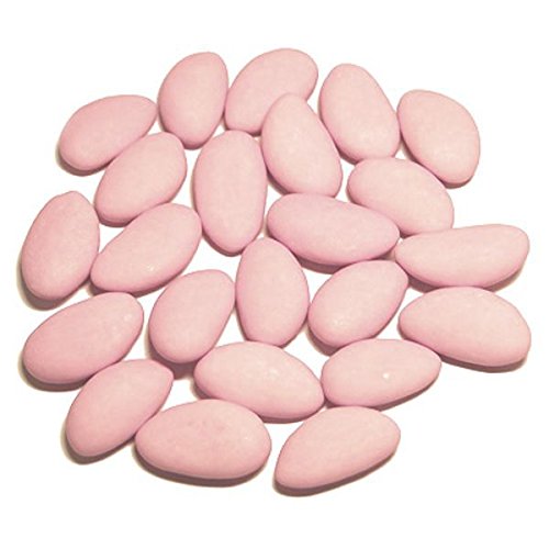Premium DRAGÉES AMANDE AVOLA MARQUISE - ROSE Almond Confectionery 500g Pack | Elegant Wedding Favors, Party Treats & Gourmet Gift Ideas