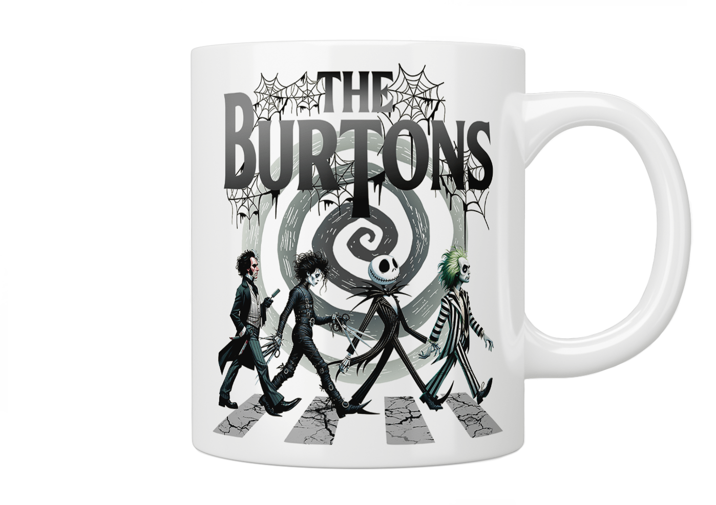 Tim Burton Themed Coffee Mug - Official Burton Merchandise for Fans - Perfect for Coffee, Tea & Hot Drinks at Home or Office