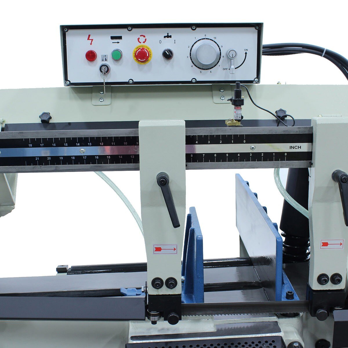 Baileigh Industrial BA9 1001517 Metal Cutting Band Saw BS 330M - Professional Metalworking Tool for Workshop & Industrial Use