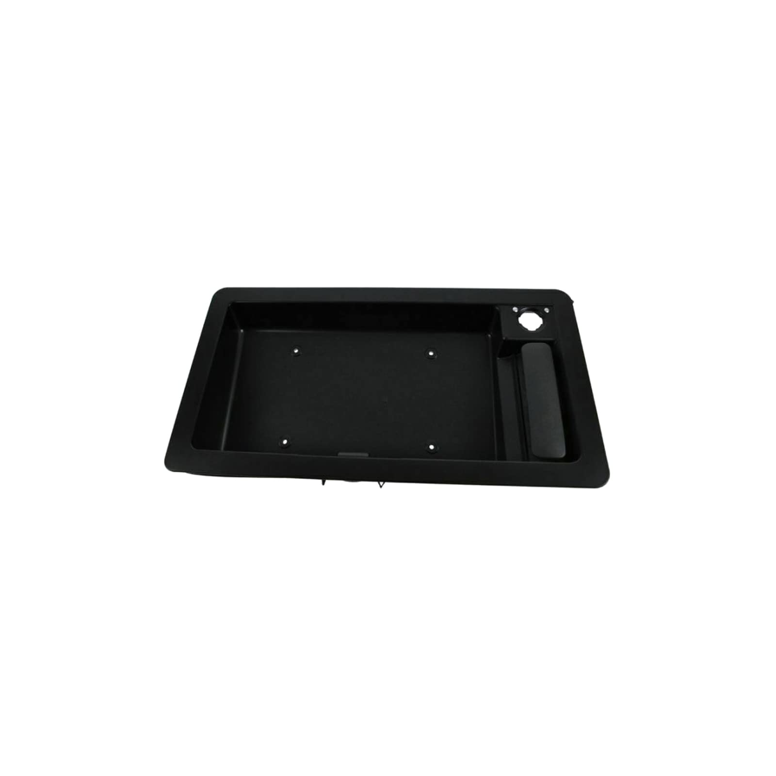 TOTMOX Rear Cargo Exterior Door Handle & License Plate Bracket Compatible with Ford Van - Durable Replacement Part for Commercial & Delivery Vans