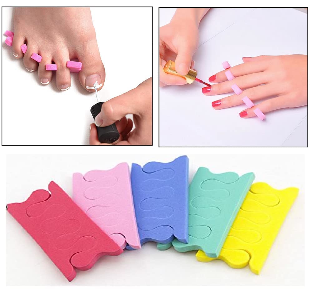 D.B.Z. ® 48-Piece Nail Art Kit with Multicolor Glitter, 100 Transparent Nails, 5 Nail Tapes, Practice Finger & Tools – Perfect for DIY Manicures, Salon Use & Nail Art Beginners