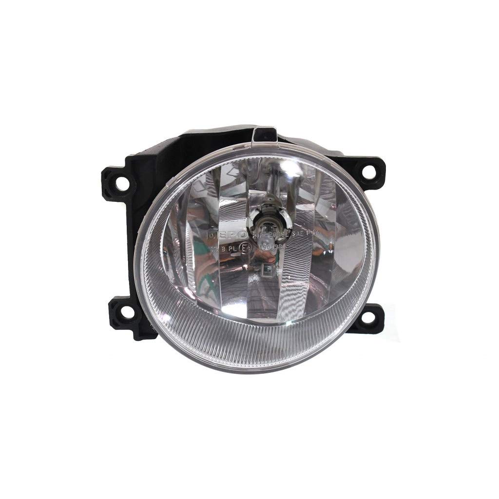 2013-2015 Toyota RAV4 Fog Light Assembly Pair - DOT Certified Replacement for TO2592127 & TO2593127 with Bulbs (Driver & Passenger Side) | Perfect for Night Driving and Inclement Weather Visibility