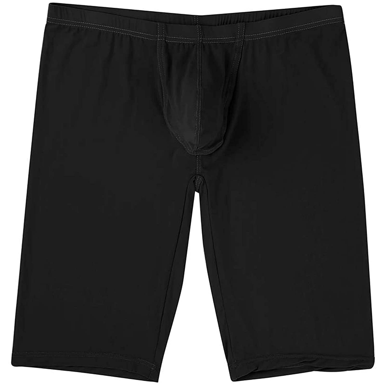 Men's Compression Shorts - Quick Dry Running Pants, Yoga Capris & Workout Tights for Gym Training - Moisture Wicking Active Underwear Baselayer (Ideal for Running, Yoga, Gym & High-Intensity Workouts)