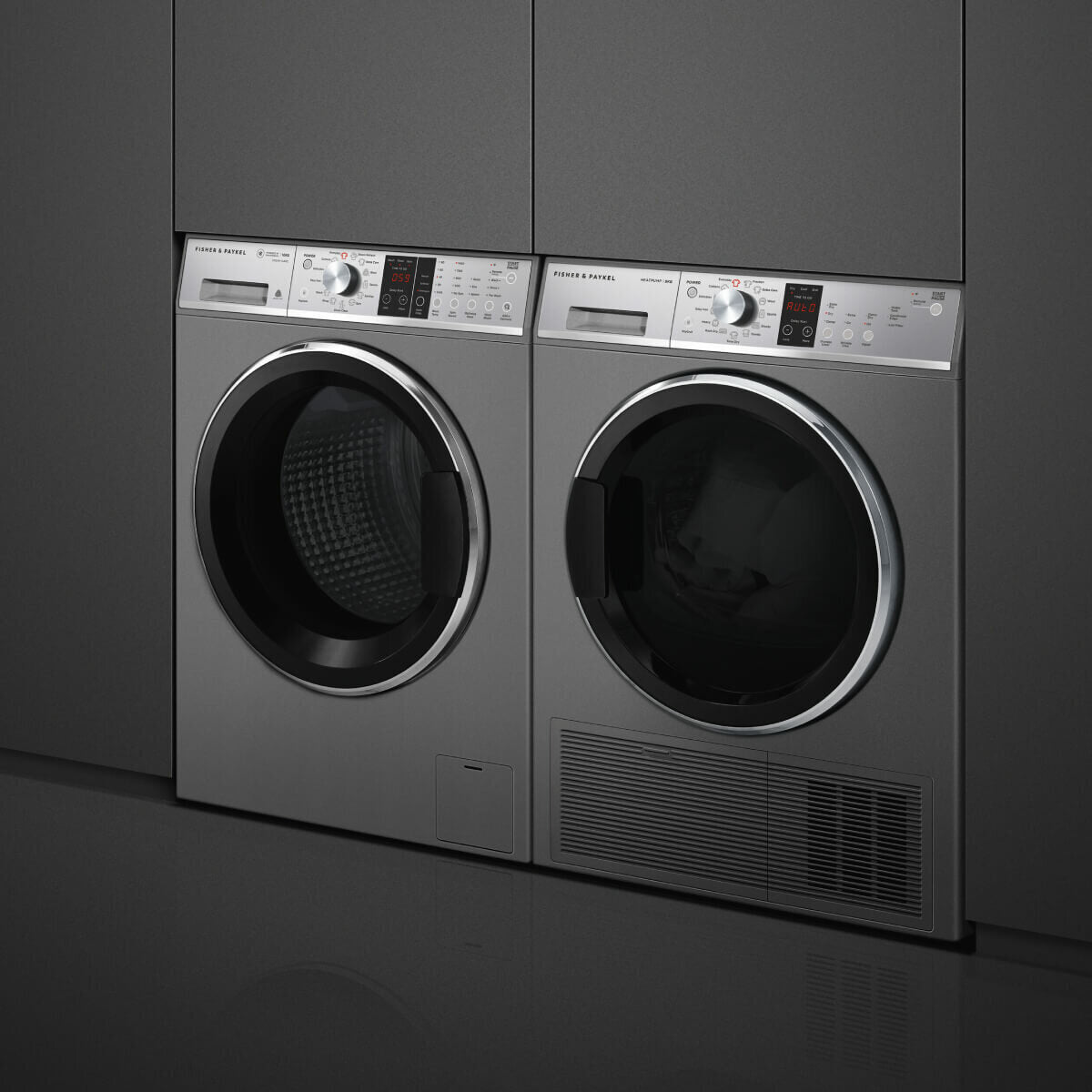 Fisher & Paykel Series 7 9kg Heat Pump Dryer - Energy Efficient, Graphite (DH9060PG2) - Perfect for Large Families & Eco-Friendly Homes