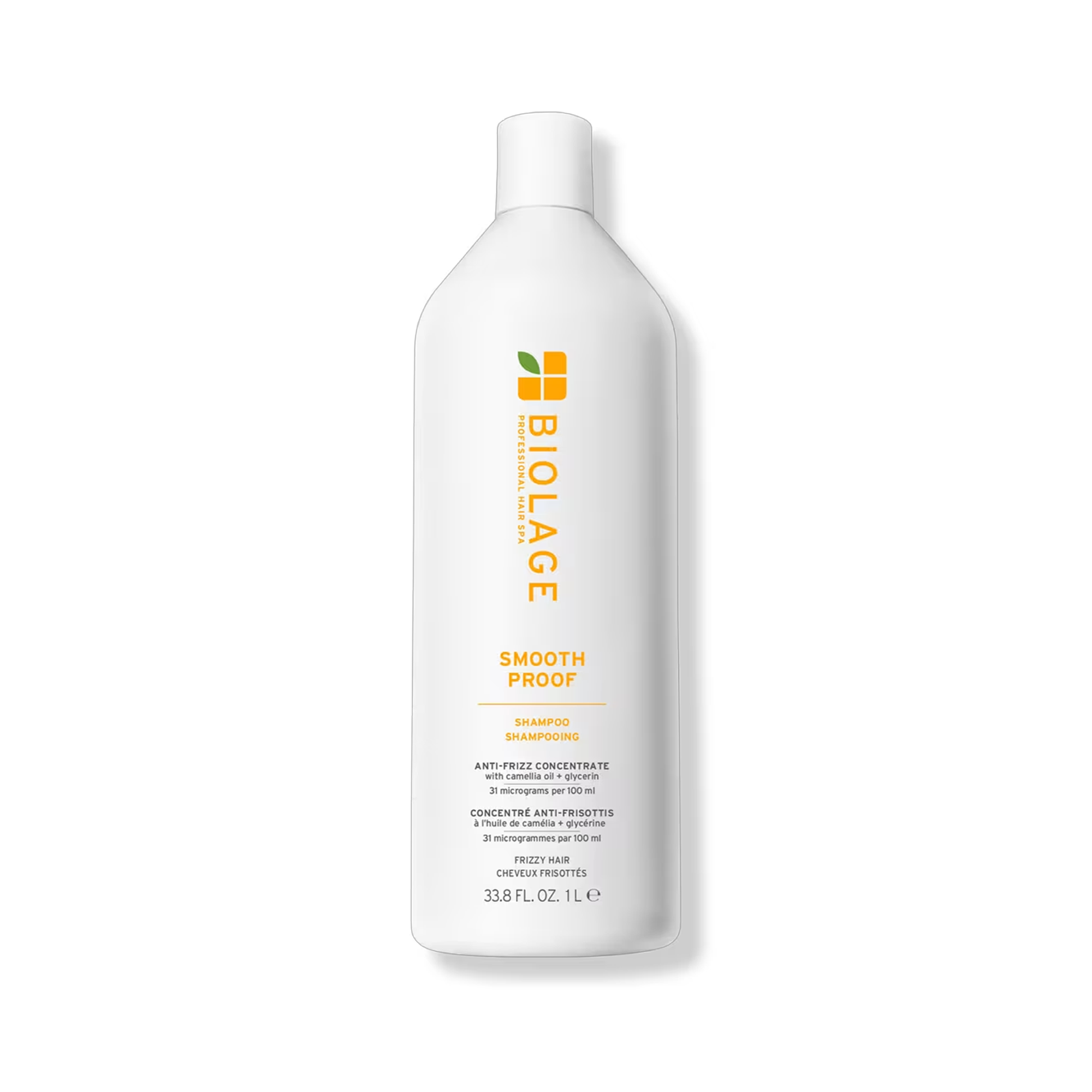 Biolage Smooth Proof Shampoo for Frizz Control & Hair Smoothing - Sulfate-Free Deep Hydration Shampoo for Dry, Damaged Hair - Perfect for Daily Use & Salon-Quality Results at Home