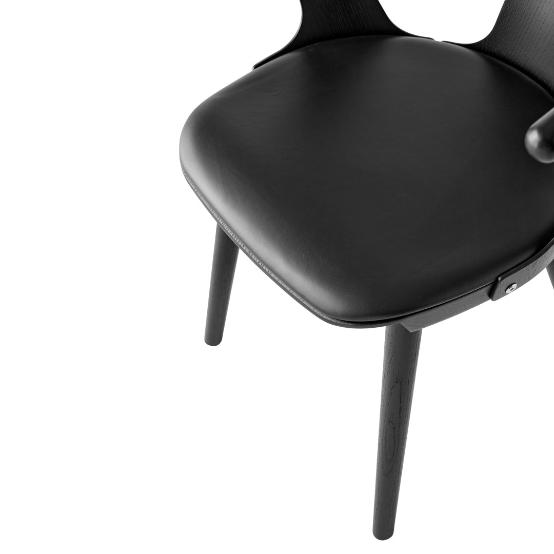 SK2 Modern Dining Chair with Upholstered Seat - Comfortable Kitchen & Dining Room Furniture for Home & Restaurant Use