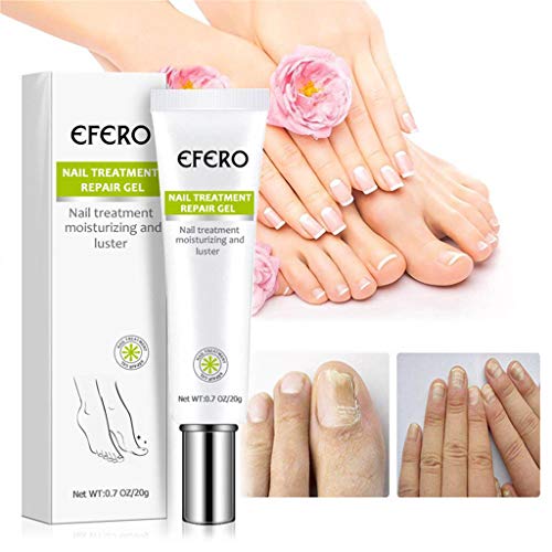 Pandorasjdor Nail Repair Essence Gel - Efero Nail Treatment for Damaged & Discolored Nails - Toe Health & Beauty Cream - Restores Nail Appearance (1 Piece) - Perfect for Salon, Home Manicure & Pedicure Care