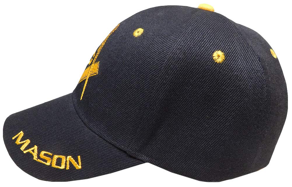 KYS 12-Pack Wholesale Masonic Baseball Hats - Embroidered Freemason Logo Adjustable Cotton Caps for Men - Perfect for Lodge Meetings, Outdoor Events & Gift Giving