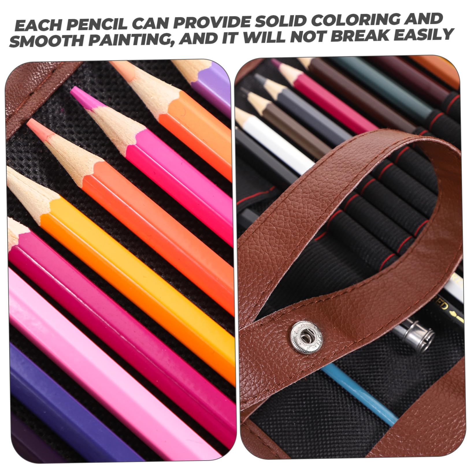 HOODANCOS 5 Sets Bulk Colored Pencils - 120 Premium Drawing & Coloring Pencils Set for Artists, Students & Kids - Vibrant Wax-Based Pencils with Nylon Case - Perfect for Sketching, School Projects & Art Classes