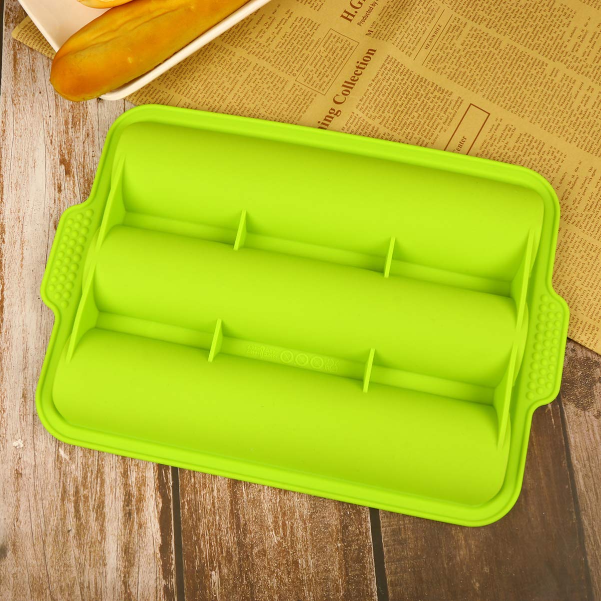 Non-Stick Silicone Bread Pan - Square Baking Tray for Cakes, Chocolate, Biscuits & Soap Making | Premium Kitchen Bakeware for Perfect Toast & Desserts | Ideal for Home Bakers & DIY Crafts