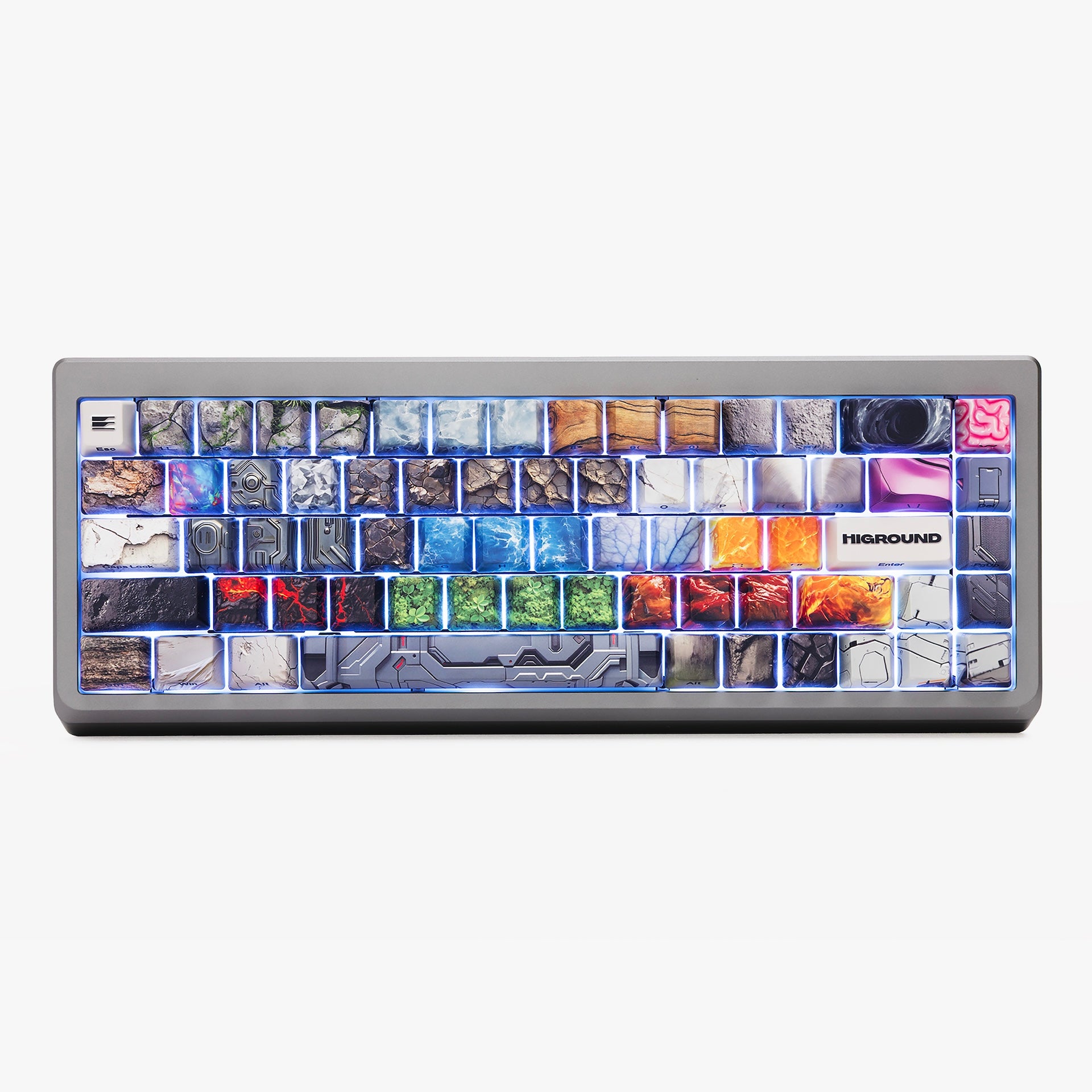 EDGLRD x HG Summit 65 Mechanical Keyboard - Custom Gaming Keyboard with RGB Backlit, Hot-Swappable Switches | Perfect for Esports, Streaming & Office Work