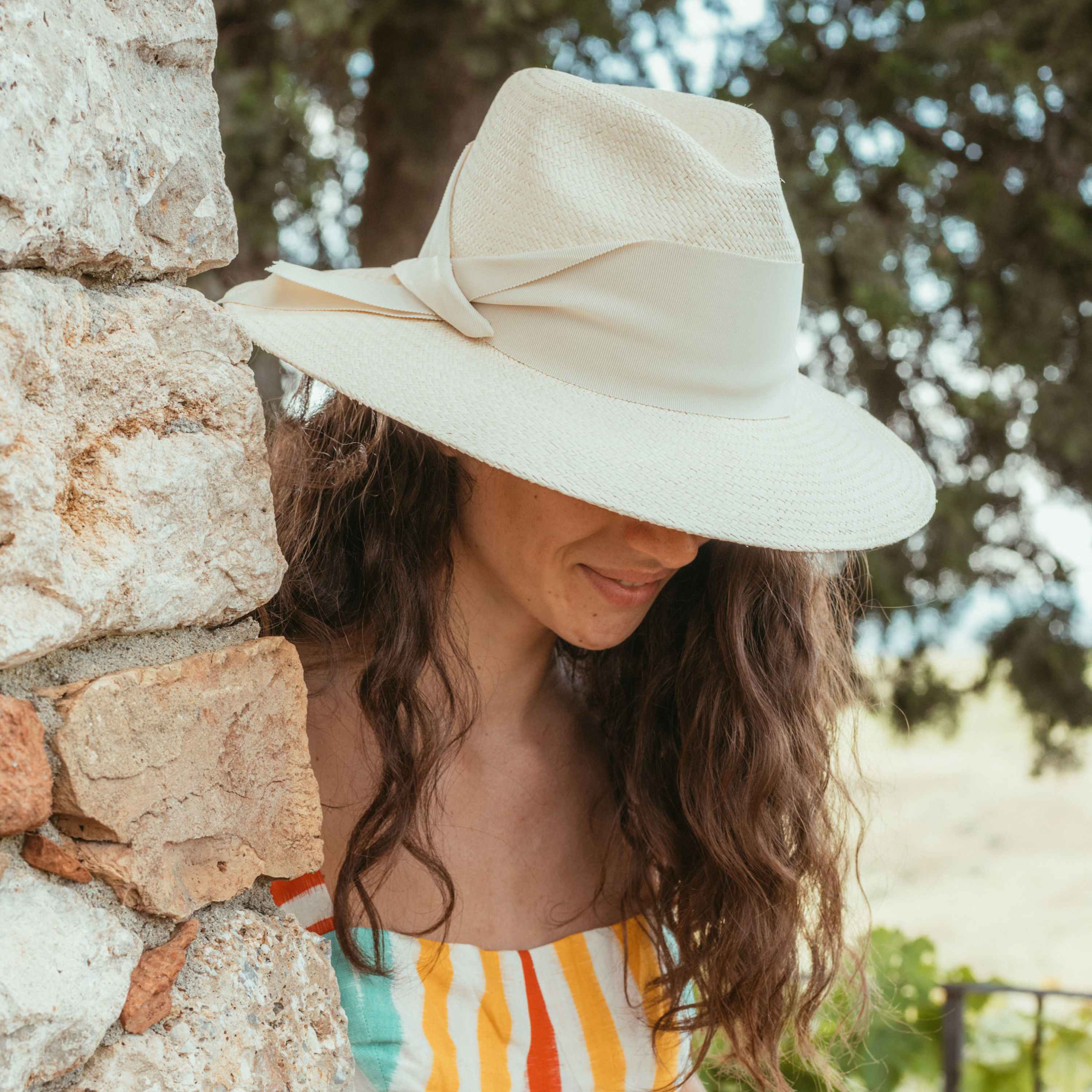 Freya Gardenia Hat - Elegant Floral Wide Brim Sun Hat for Women | Perfect for Beach, Wedding, and Summer Outdoor Activities