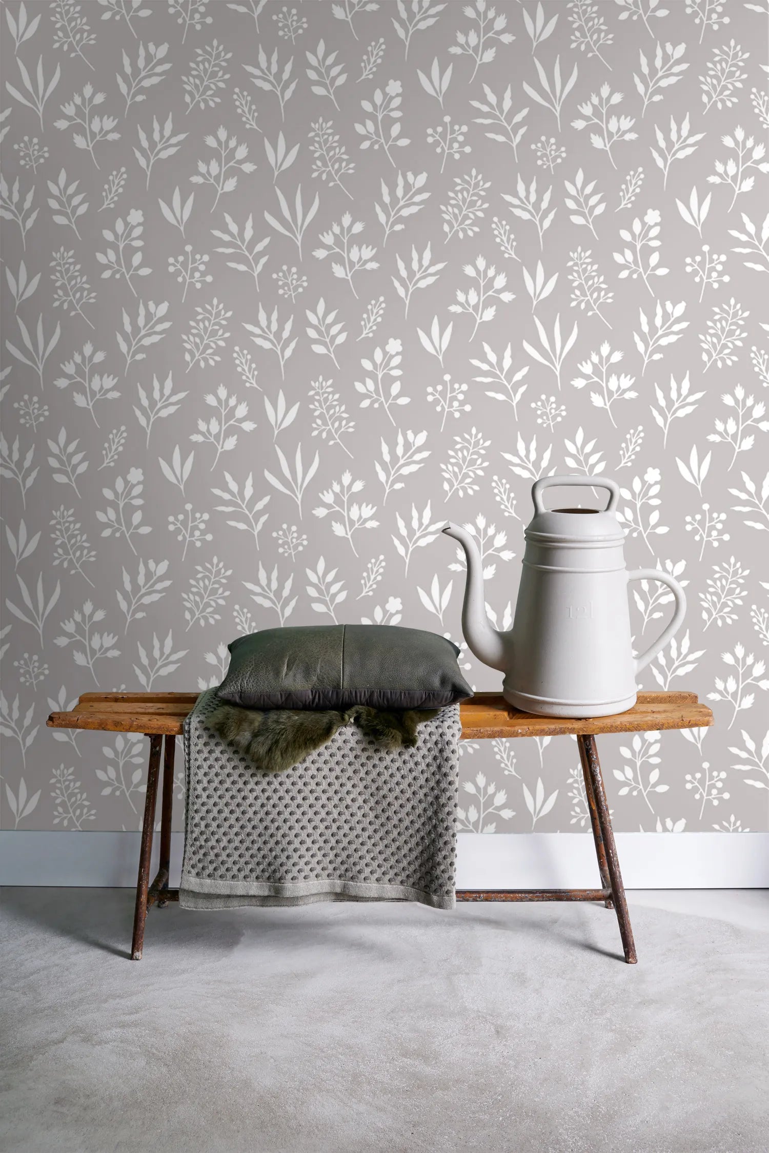 Scandi Cool Greenery - Modern Scandinavian Style Artificial Plants for Home & Office Decor - Perfect for Living Room, Bedroom, and Workspace
