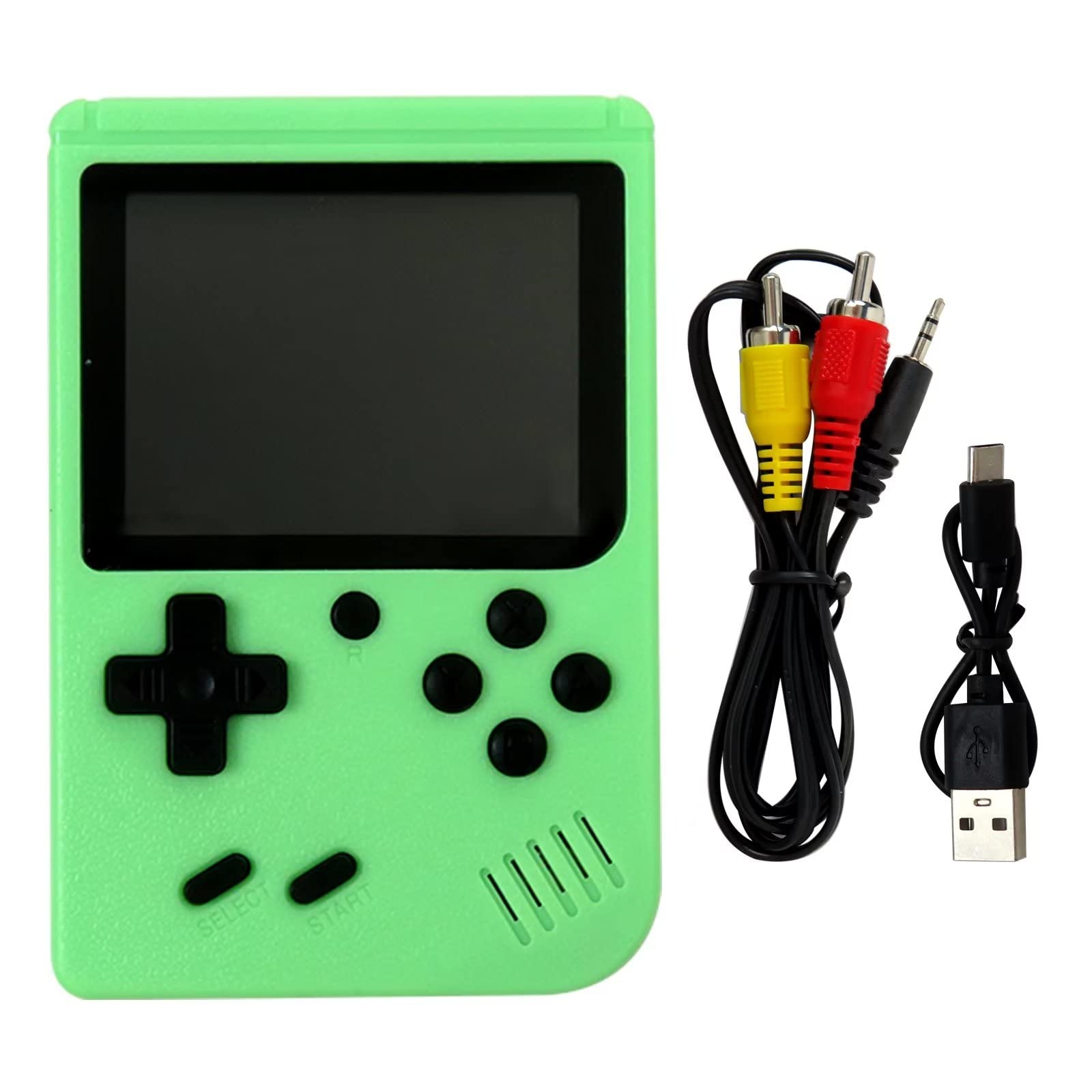 Retro Mini Handheld Game Console with 800 Classic FC Games - 3 Inch Color Screen, TV Output Support - Perfect Gift for Kids, Family & Friends - Great for Travel, Parties & Nostalgic Gaming Fun