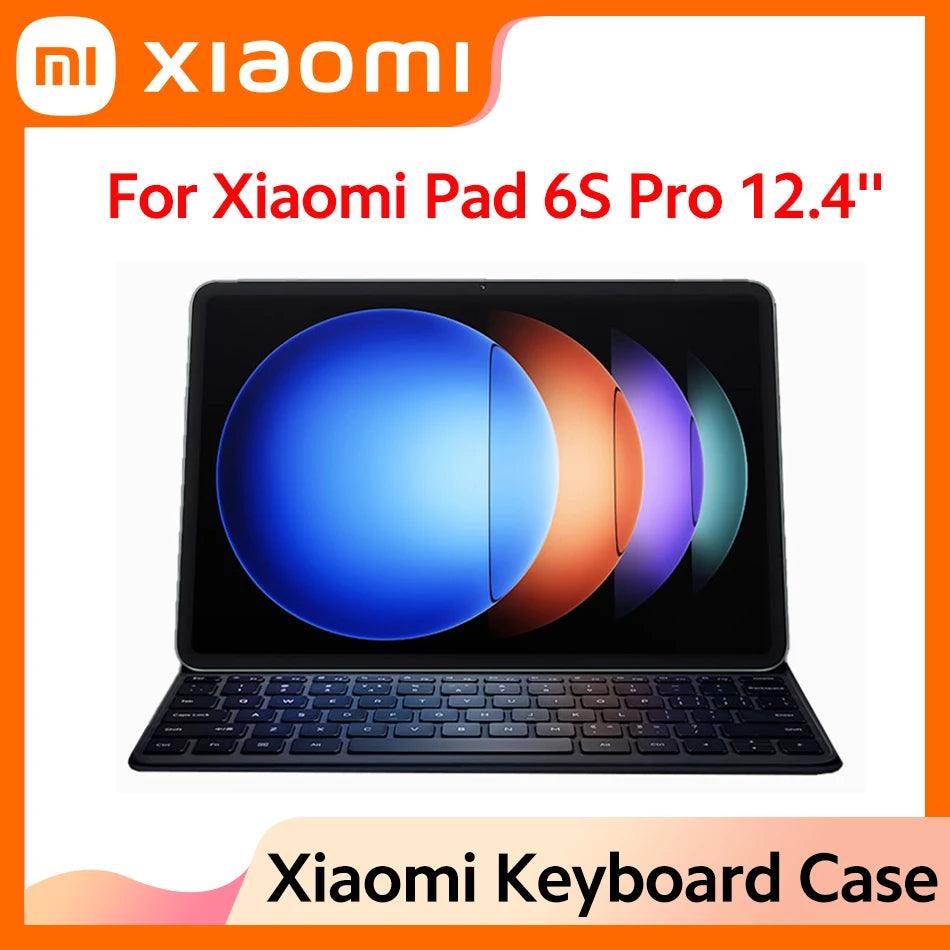 Xiaomi Pad 6S Pro Original Keyboard Case - Slim Protective Cover with Backlit Keys for Xiaomi Tablet 6S Pro - Perfect for Work, Study, and Creative Projects