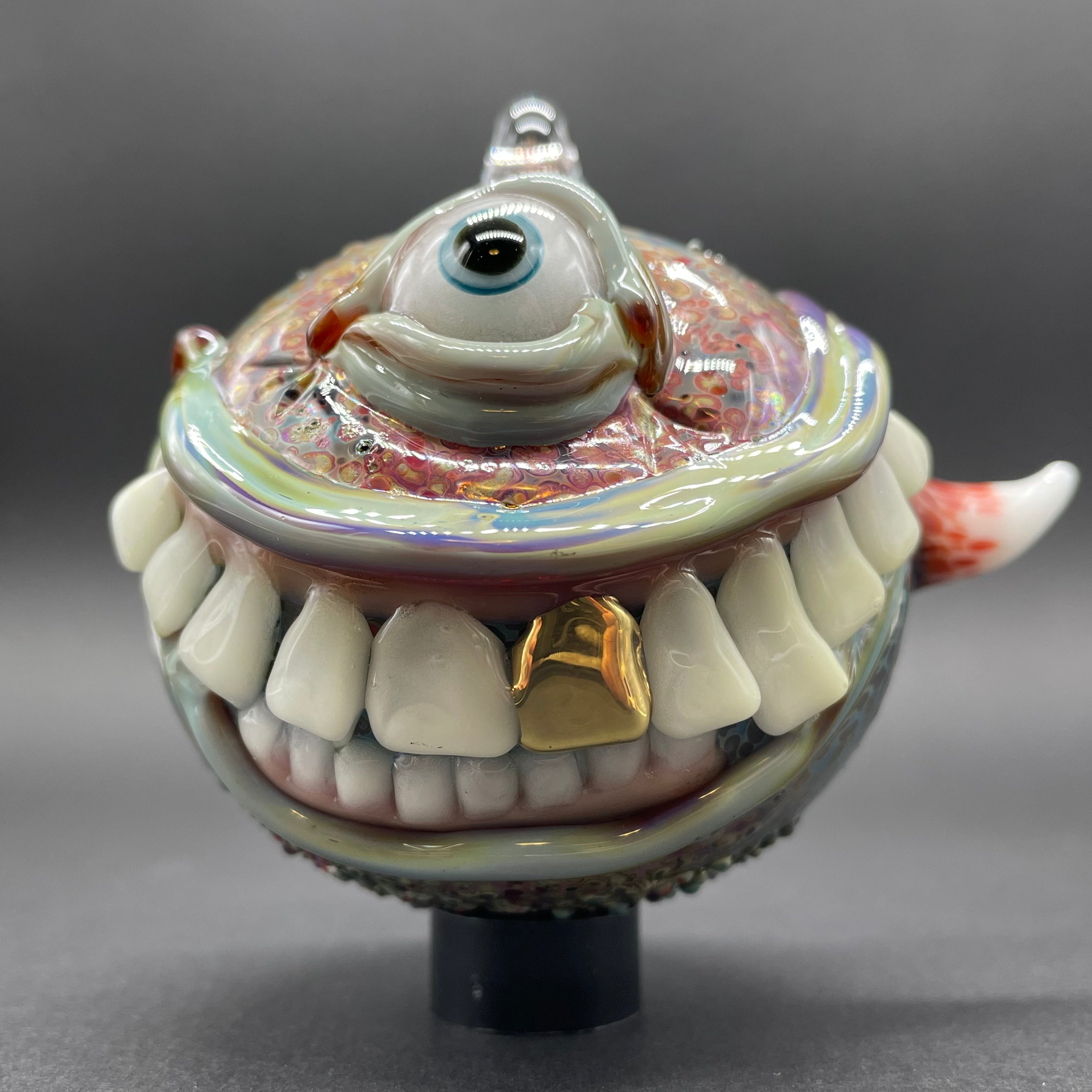 Smiling Cyclops Ornament - Unique Handmade Home Decor for Christmas, Halloween & Gifts | Perfect for Shelf, Desk & Party Decorations