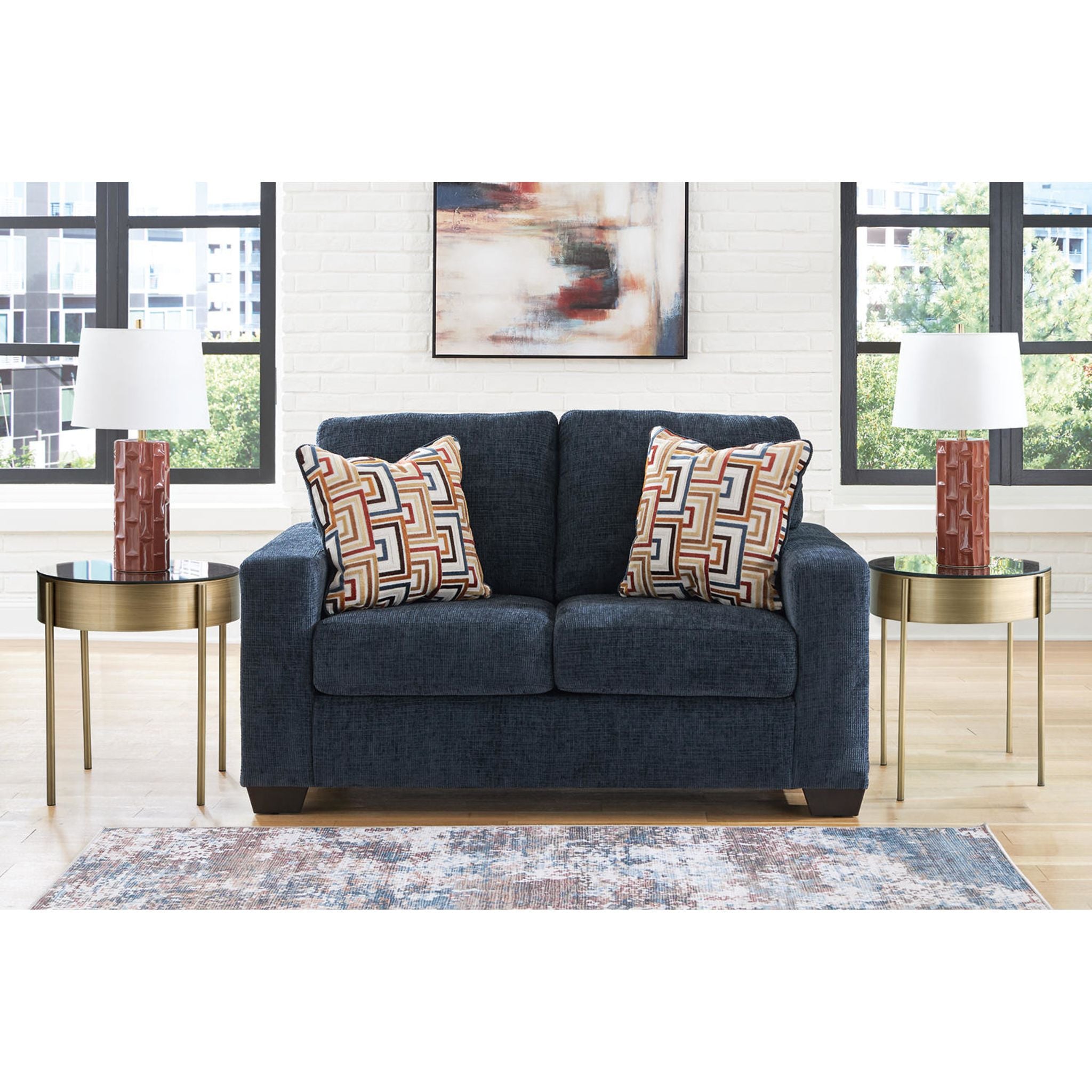 Aviemore Loveseat - Modern Upholstered 2-Seater Sofa for Small Spaces | Perfect for Apartments, Living Rooms & Cozy Corners
